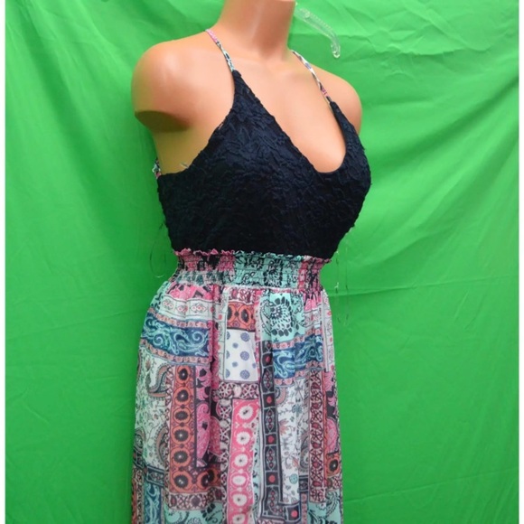 Trixxi Maxi Dress with slits NWOT - Picture 4 of 8